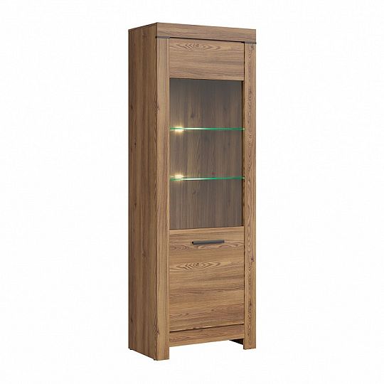 BALIN vitrína REG1W, modřín sibiu zlatý