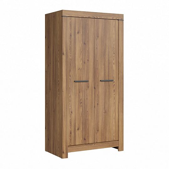 BALIN šatní skříň SZF2D, modřín sibiu zlatý