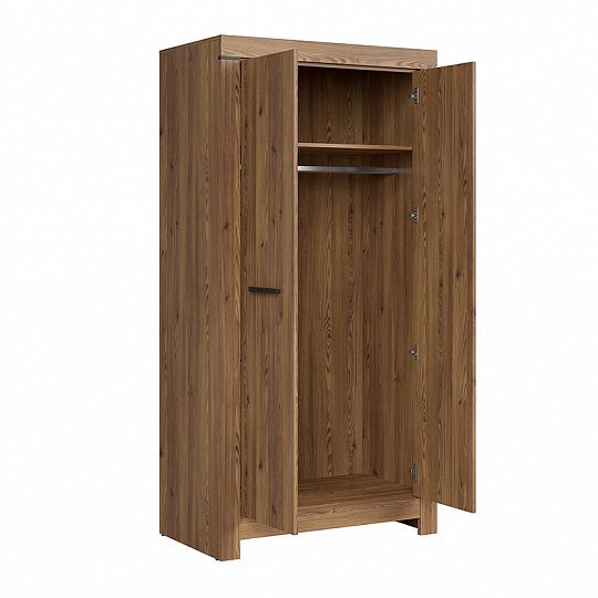 BALIN šatní skříň SZF2D, modřín sibiu zlatý