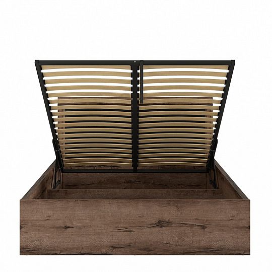 BALIN postel LOZ/160/B, dub monastery/dub černý