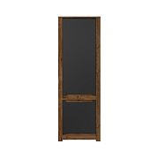 RUSO regál REG2D dub april/černý mat