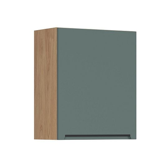 Family Line Skříňka Iris GC-60/72-L, Dub hikora/Boho green matt