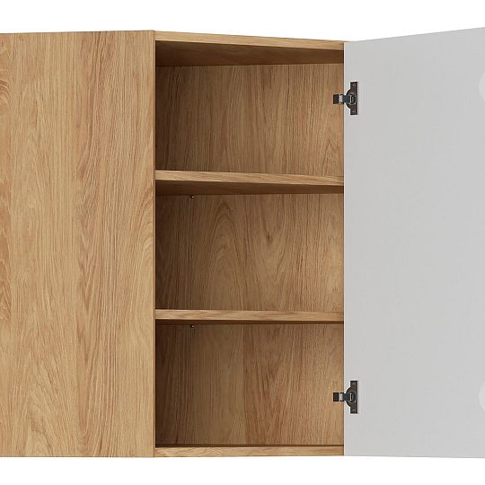 Family Line Skříňka rohová Iris GNWU-60/72-P, Dub hikora/Boho green matt