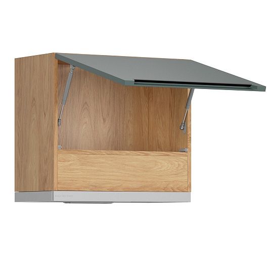 Family Line Skříňka Iris GO-60/50-O, Dub hikora/Boho green matt