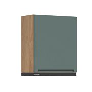 Family Line Skříňka Iris GOO-60/68-P, Dub hikora/Boho green matt