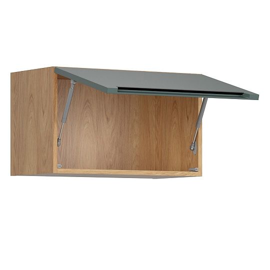 Family Line Skříňka Iris GO-60/36-O, Dub hikora/Boho green matt