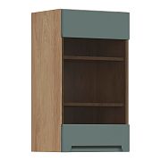 Family Line Skříňka Iris G-40/72-PV, Dub hikora/Boho green matt