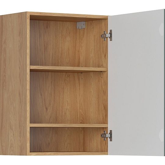 Family Line Skříňka Iris G-50/72-P, Dub hikora/Boho green matt