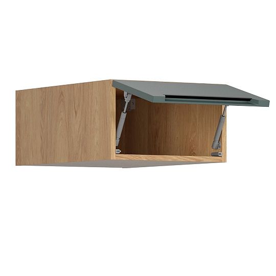 Family Line Skříňka Iris NO-40/23-O, Dub hikora/Boho green matt