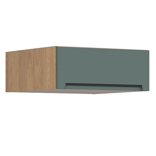 Family Line Skříňka Iris NO-60/23-O, Dub hikora/Boho green matt